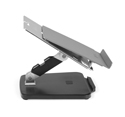 Click to enlarge Ergo T-340 Laptop Stand - Side Views of Different Positionings