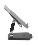 Click to enlarge Ergo T-340 Laptop Stand - Side Views of Different Positionings