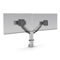 E2 Dual Monitor Arm - Front View