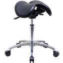 Kanewell 908 Adjustable Saddle Stool - Front Profile View