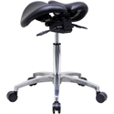 Kanewell 908 Adjustable Saddle Stool - Rear Profile View