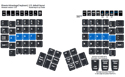 Click to enlarge Kinesis Advantage2 Contoured Keyboard - US Layout - PC Mode