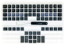 Click to enlarge Kinesis Advantage360 Contoured Keyboard - Optional Blank PBT Keycap Sets