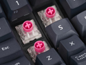 Click to enlarge Kinesis Advantage360 Linear Quiet Contoured Keyboard - Kailh Box Pink Quiet Linear Switches