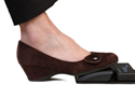 Click to enlarge Savant Elite2 Dual Action Foot Pedal - Side Profile