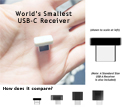 Click to enlarge Includes both the World's Smallest USB-C and Standard USB-A Receivers