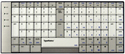 Click to enlarge TypeMatrix USB EZ Reach Keyboard - 2030 series - QWERTY layout